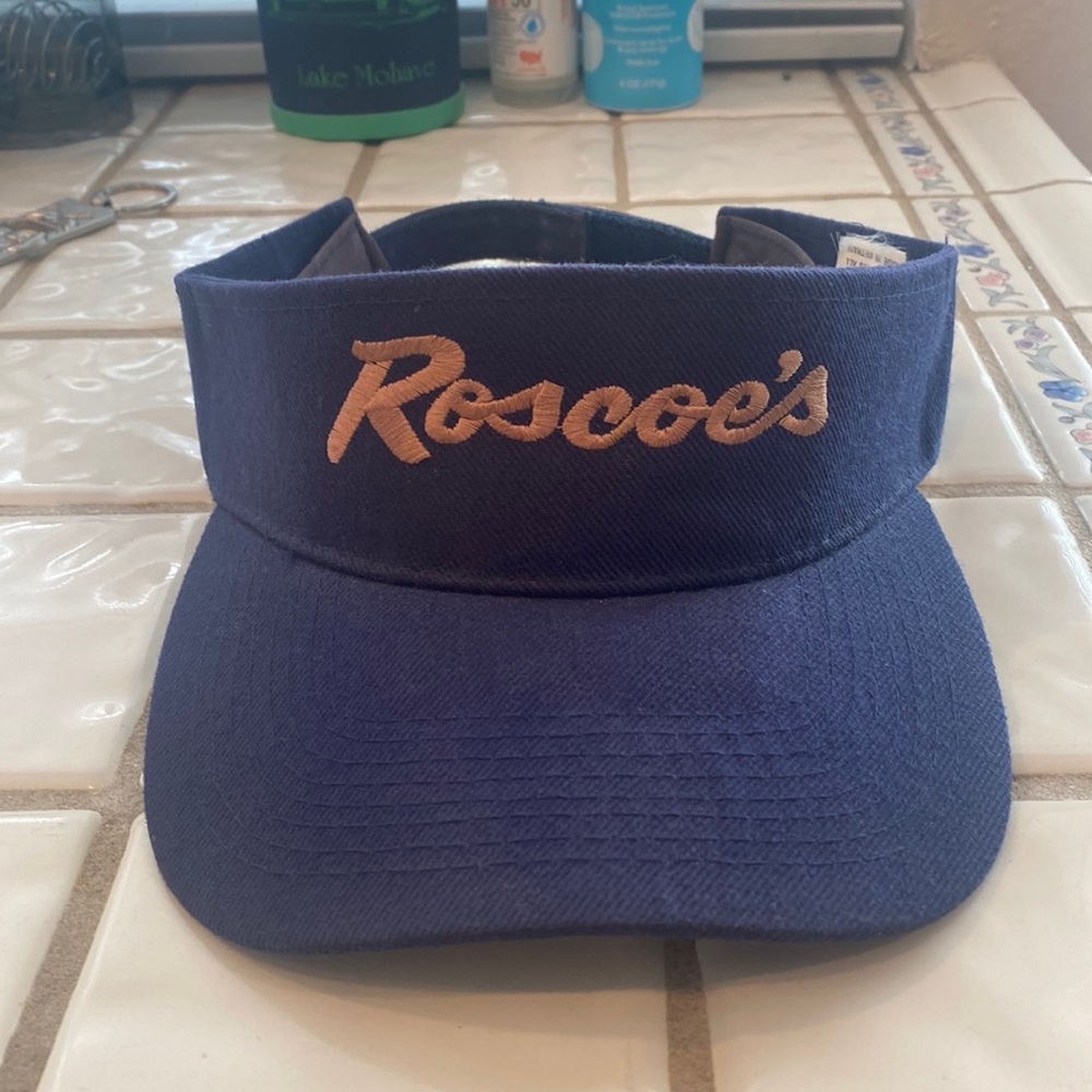 Vintage Roscoes chicken and waffles visor